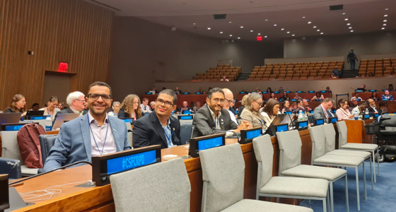 Representantes da Apabb participam de evento na ONU